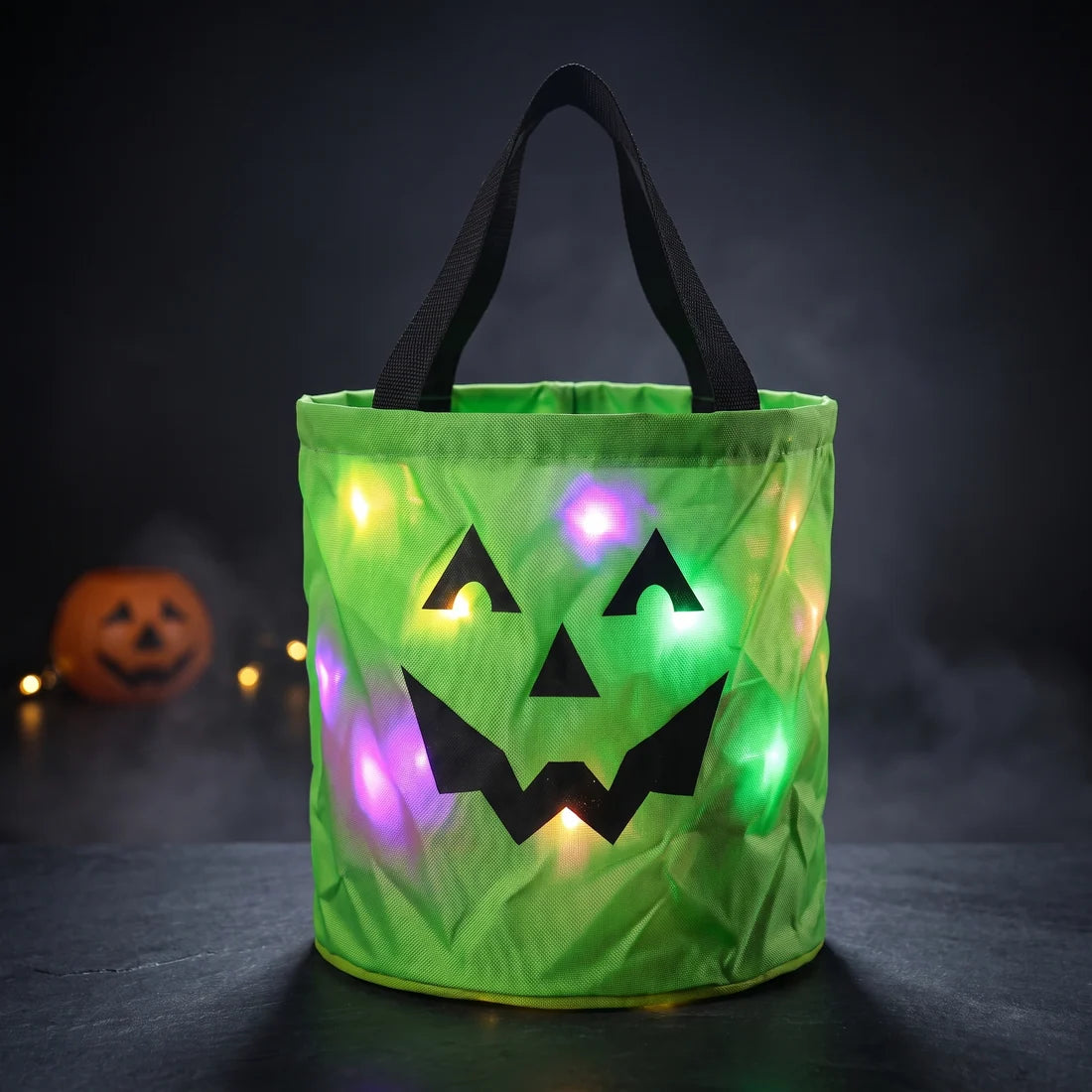 Halloween LED Candy Bags | Light-Up Trick or Treat Bags