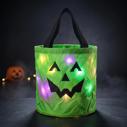 Halloween LED Candy Bags | Light-Up Trick or Treat Bags