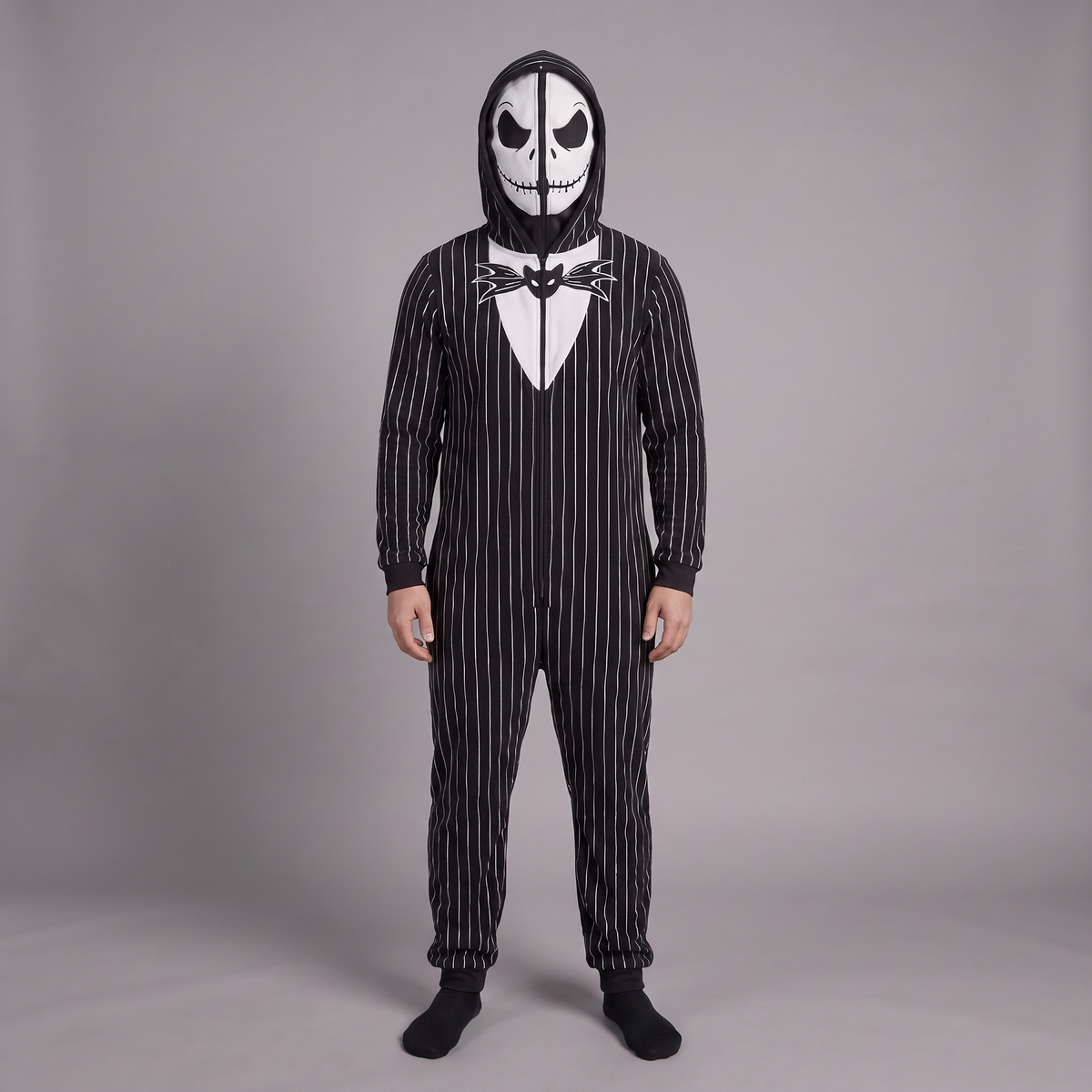 Cozy Halloween Fleece Onesie for Adults