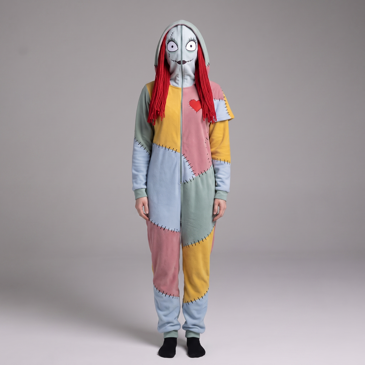 Cozy Halloween Fleece Onesie for Adults