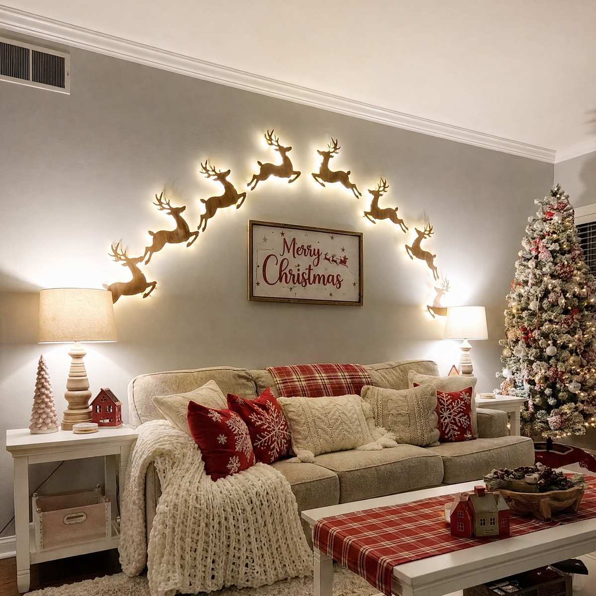 Christmas Reindeer Glow Light