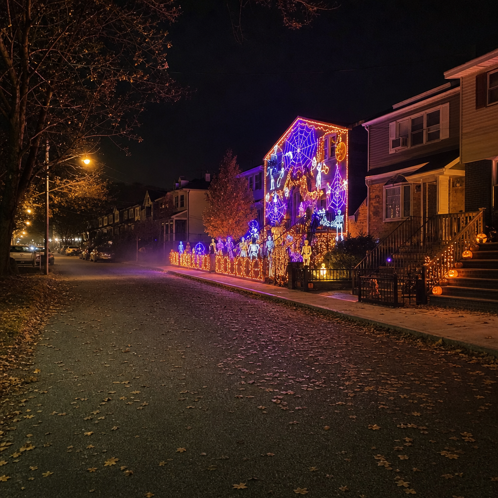 SpiderWeb™ — The Decoration Neighbors Can't Ignore