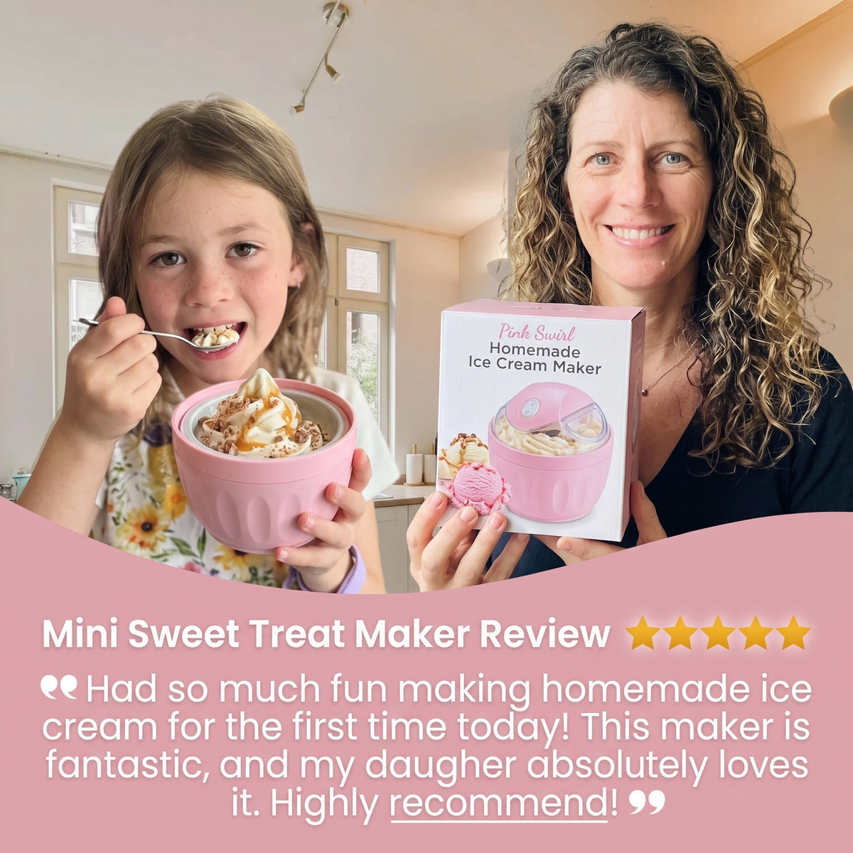 Ice Cream Maker | Homemade Scoops In Minutes