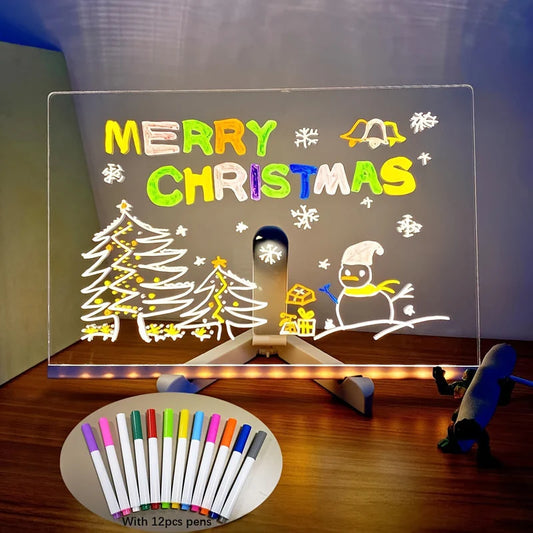 LED Note Board with Stand