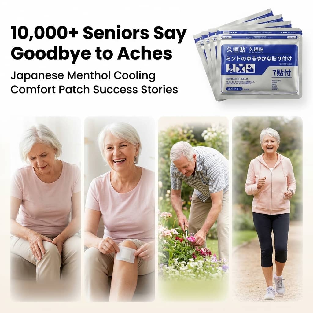 Japanese Pain Relief Patch — Advanced Comfort For Muscles & Joints