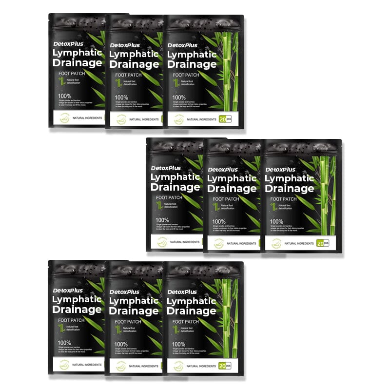 DetoxPlus Lymphatic Drainage Foot Pads