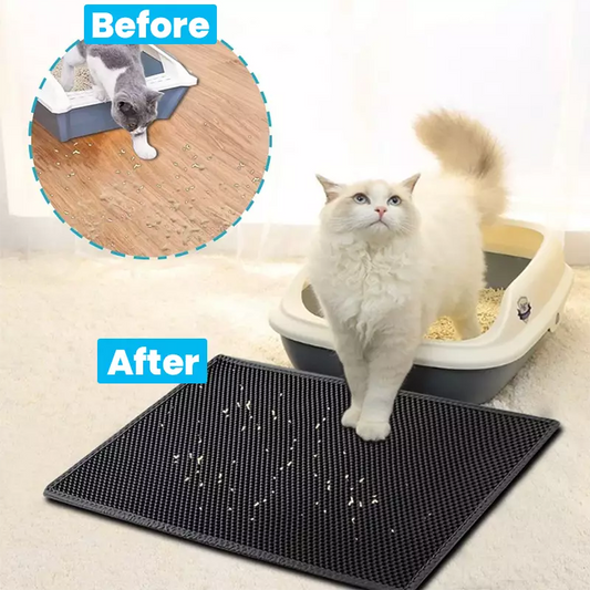 Easy Clean Cat Litter Box Mat