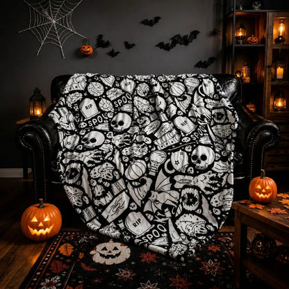 SpookySketch™ — Spooky Coloring Blanket