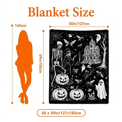 SpookySketch™ — Spooky Coloring Blanket