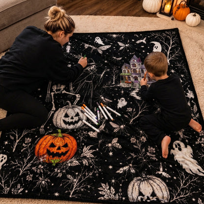 SpookySketch™ — Spooky Coloring Blanket