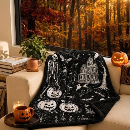 SpookySketch™ — Spooky Coloring Blanket