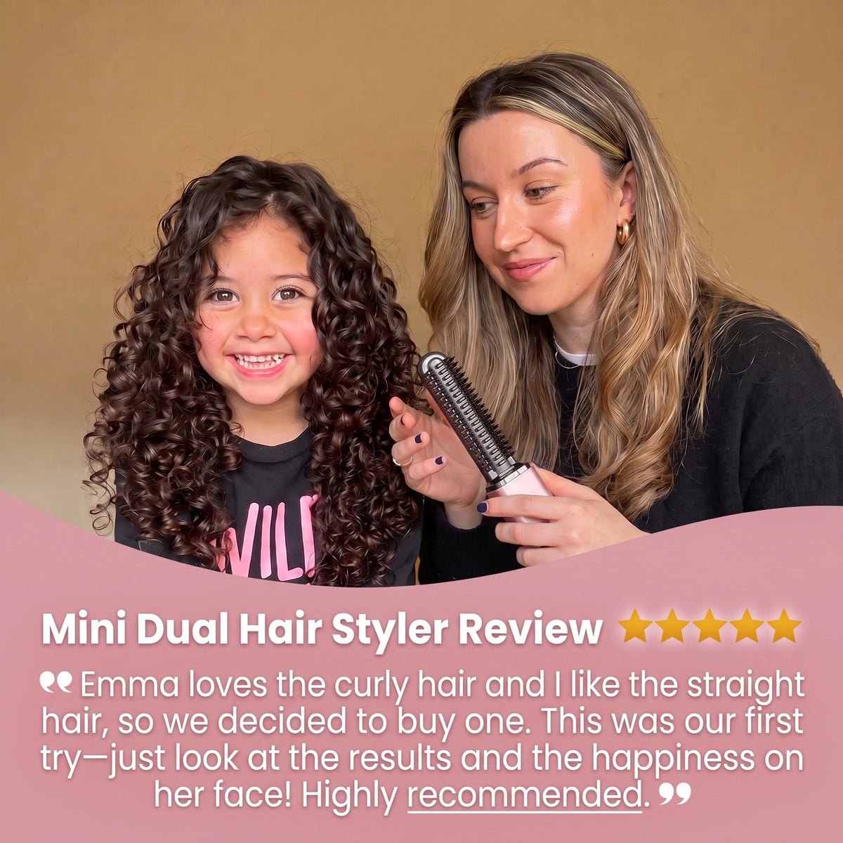 Mini Hair Styler | Stop Frying Your Hair