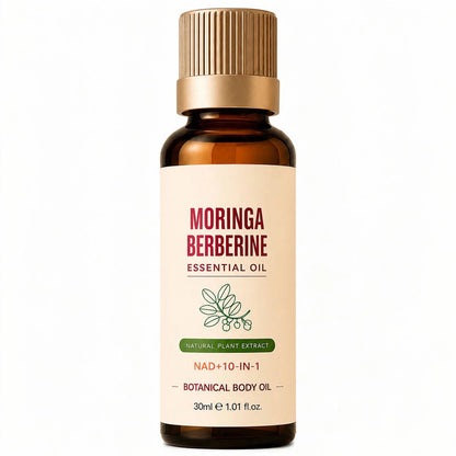Moringa Berberine™ Body Sculpting Massage Oil — Firm, Smooth & Tone