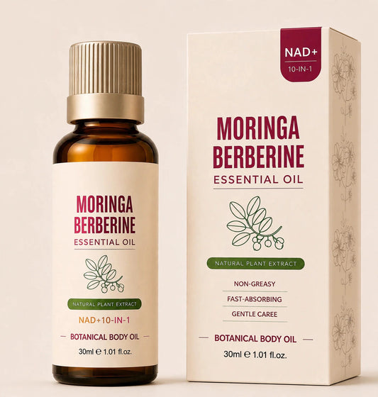 Moringa Berberine™ Body Sculpting Massage Oil — Firm, Smooth & Tone