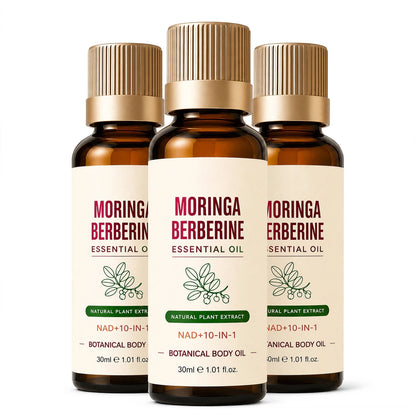 Moringa Berberine™ Body Sculpting Massage Oil — Firm, Smooth & Tone