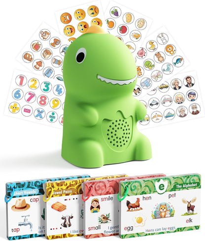 Dinosaur Talking Pen & Phonics Flash Cards