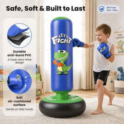 Inflatable Dinosaur Punching Toy | Fun Active Play for Kids
