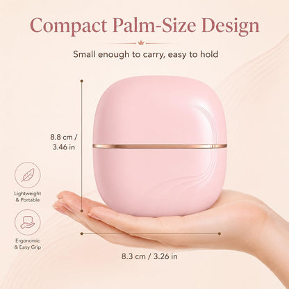 Mini Heated Hair Straightener| Smooth Hair Anywhere, Anytime
