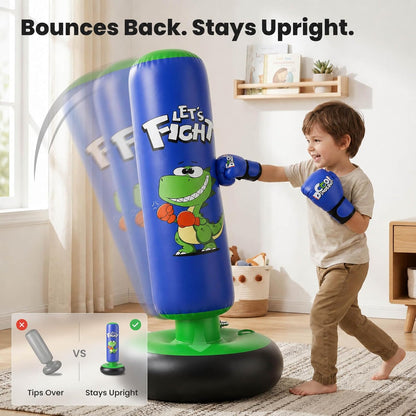 Inflatable Dinosaur Punching Toy | Fun Active Play for Kids