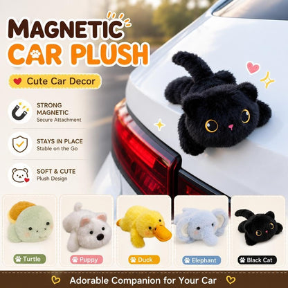 Magnetic Cat Ornament | Cute Car Dashboard & Fridge Decoration