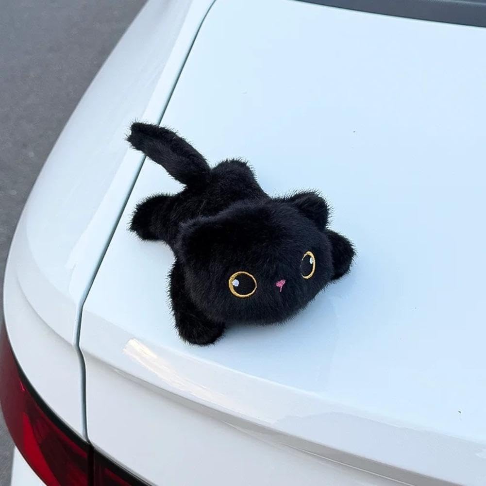 Magnetic Cat Ornament | Cute Car Dashboard & Fridge Decoration