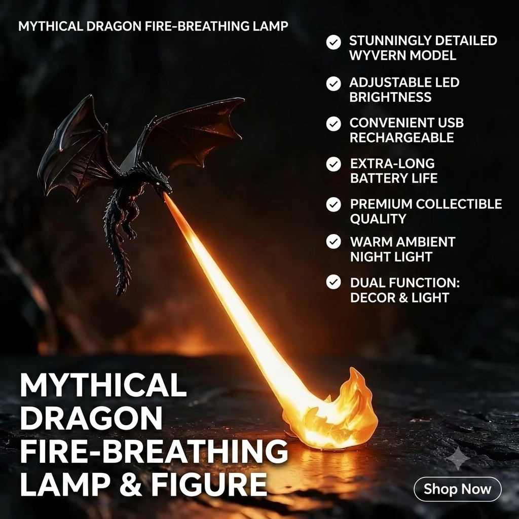 Dragon Breath – No Heat, No Smoke, No Fire Hazard, Just Dragon Fire Glow