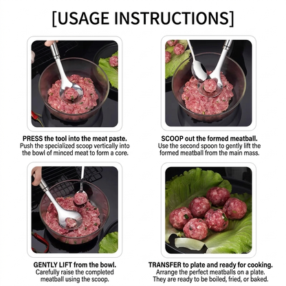 Meatball Maker Scoop | Perfect Meatballs In Seconds