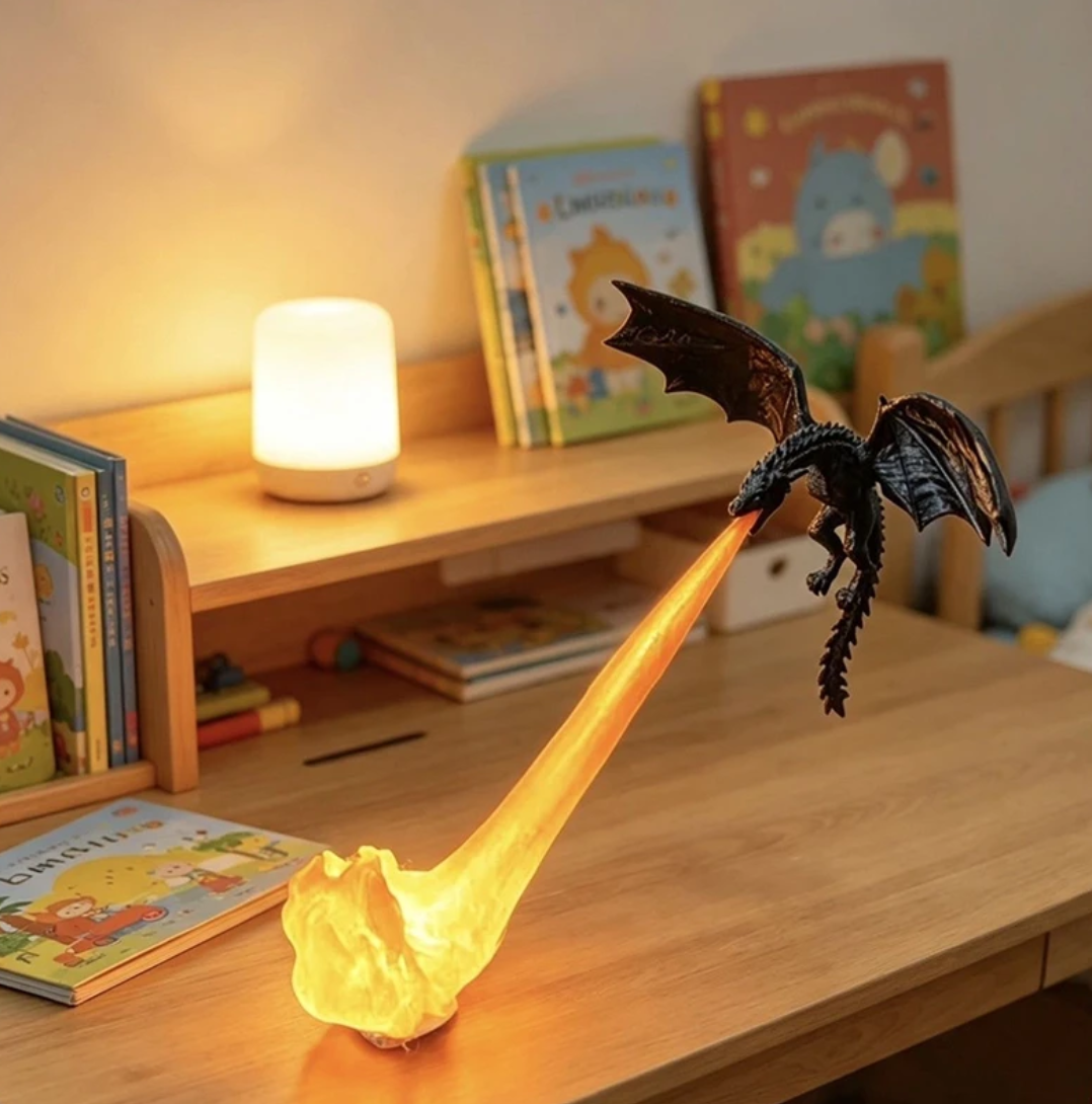 Dragon Breath – No Heat, No Smoke, No Fire Hazard, Just Dragon Fire Glow