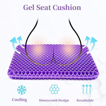 ComfortCore™ – Ergonomic Silicone Seat Cushion – Relief You Can Feel