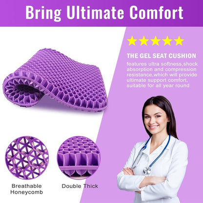 ComfortCore™ – Ergonomic Silicone Seat Cushion – Relief You Can Feel