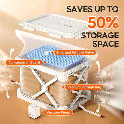 SpaceSeal™ — Compress More. Store Smarter
